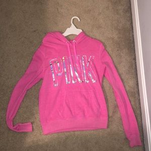 VS pink pullover sweatshirt!!